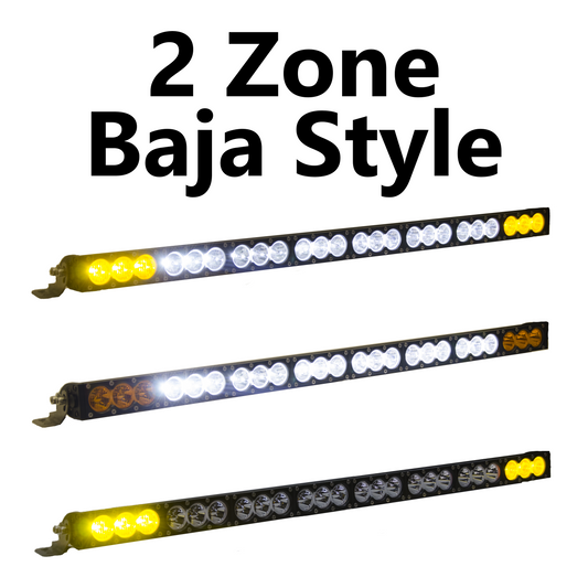 240 Watt Dual Zone Baja Style 43" Light Bar