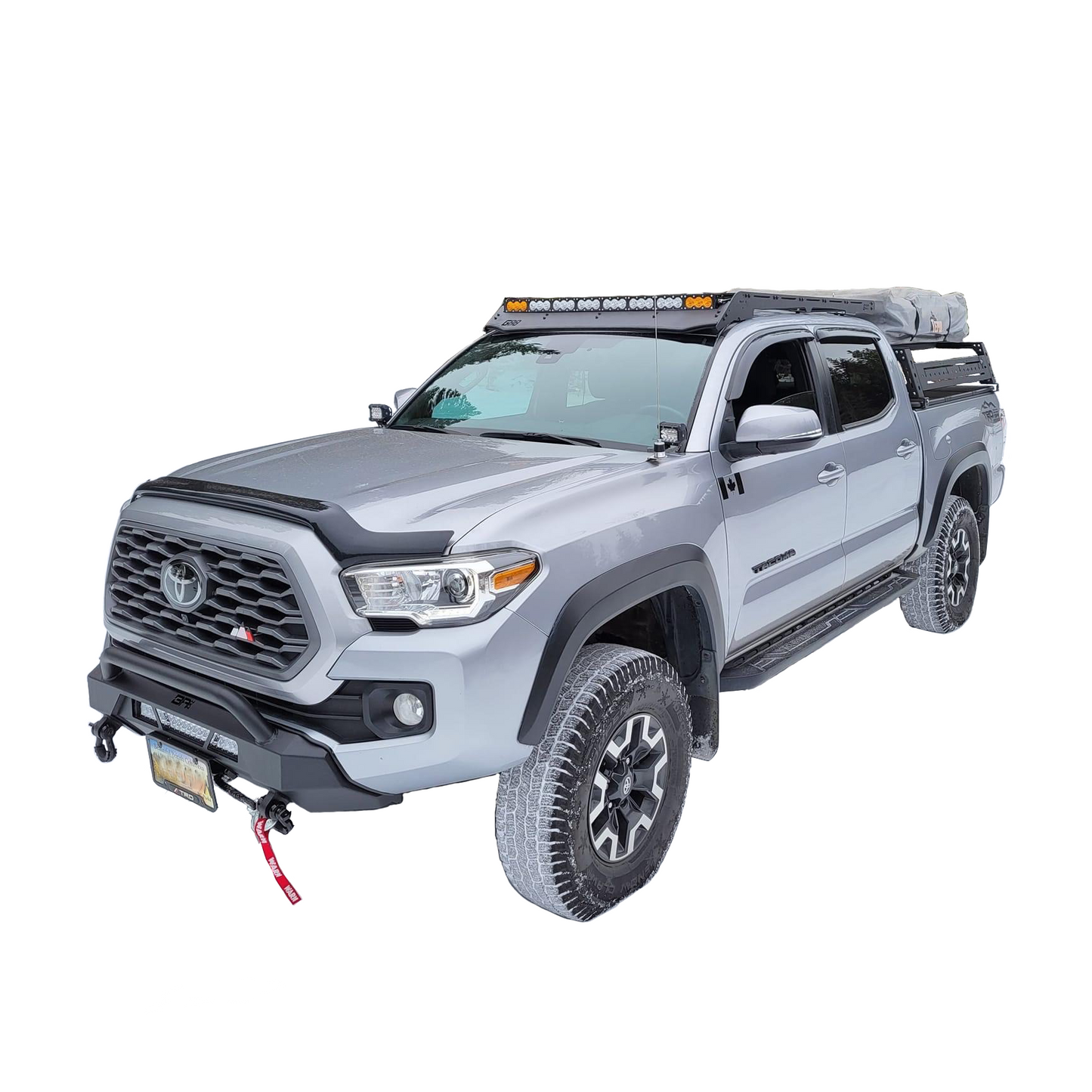 Toyota Tacoma Double Cab Rack 2005 2023 No Light Bar Cutout